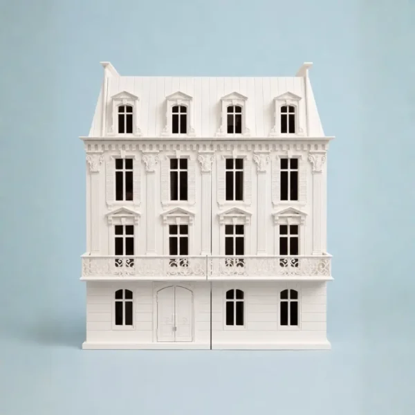 Domek Paris – duży drewniany domek dla lalek inspirowany francuską kamienicą